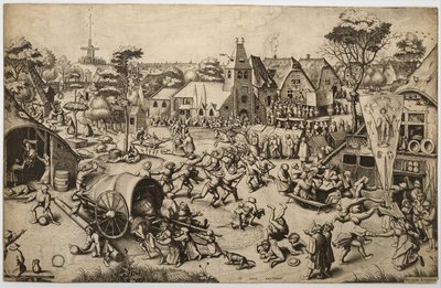 La Feria del Día de San Jorge de Pieter Bruegel the Elder